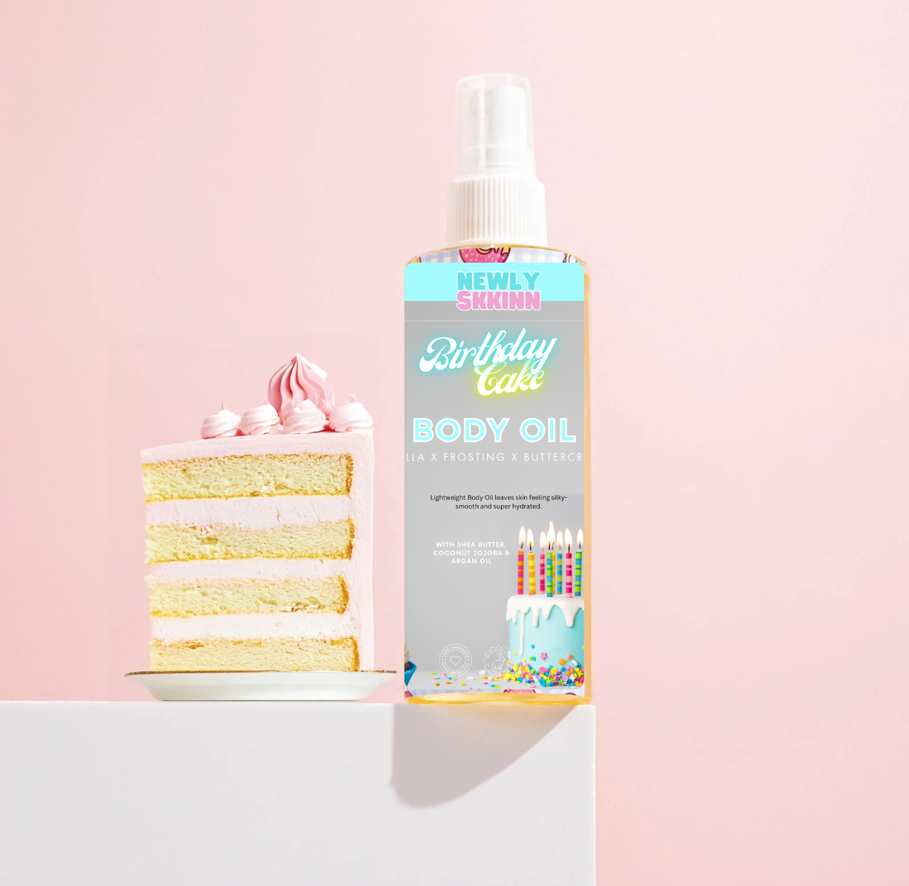Birthday Cake Hydrating Body Oil