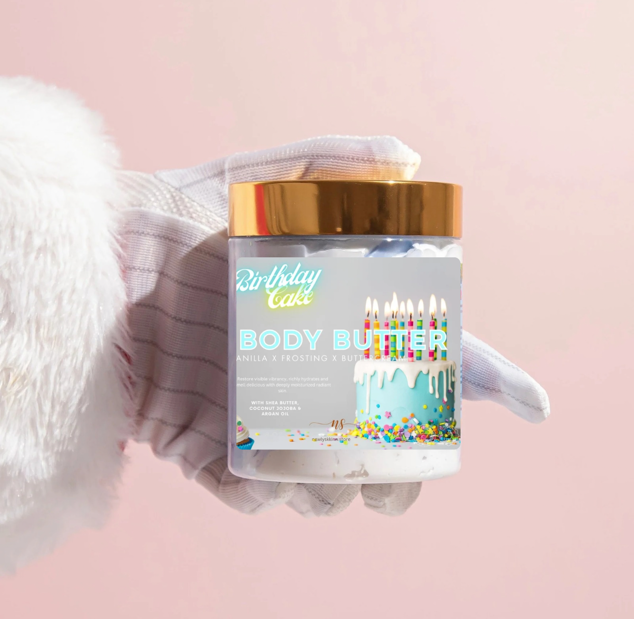 Birthday cake, Luxe Hydrating Body Butter (4oz)