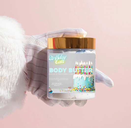 Birthday cake, Luxe Hydrating Body Butter (4oz)