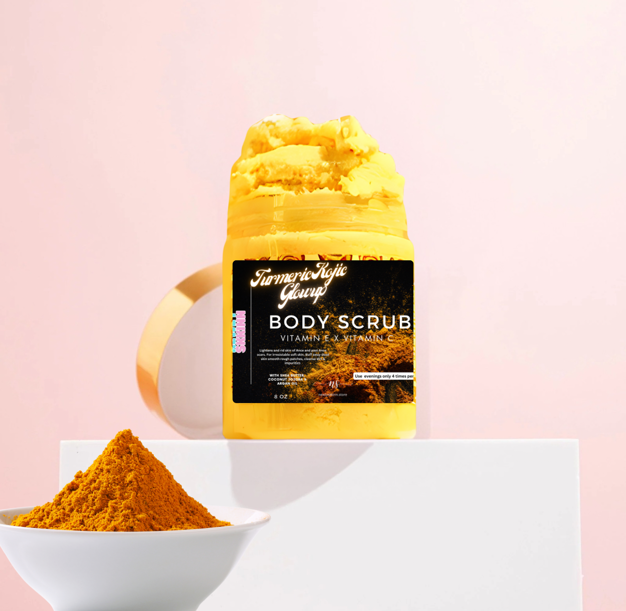 Turmeric & Kojic Body Scrub